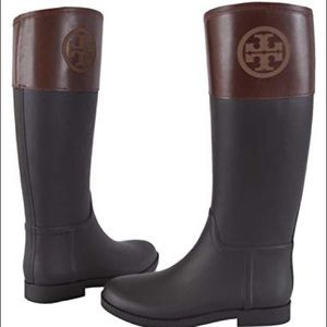 Tory Burch rubber rain boots